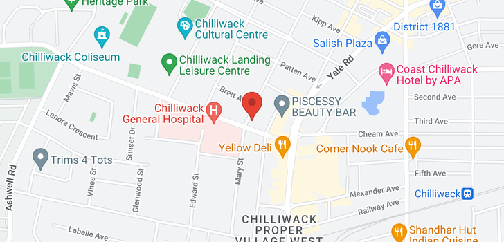 map of 201 9080 MARY STREET